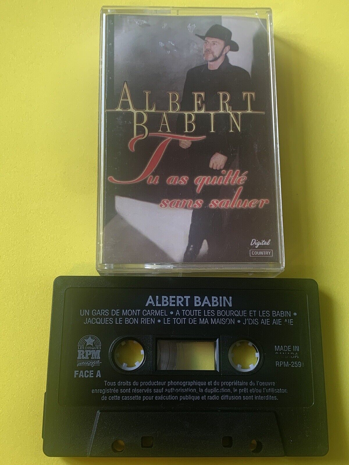 Albert Babin (Cassette Tape) 