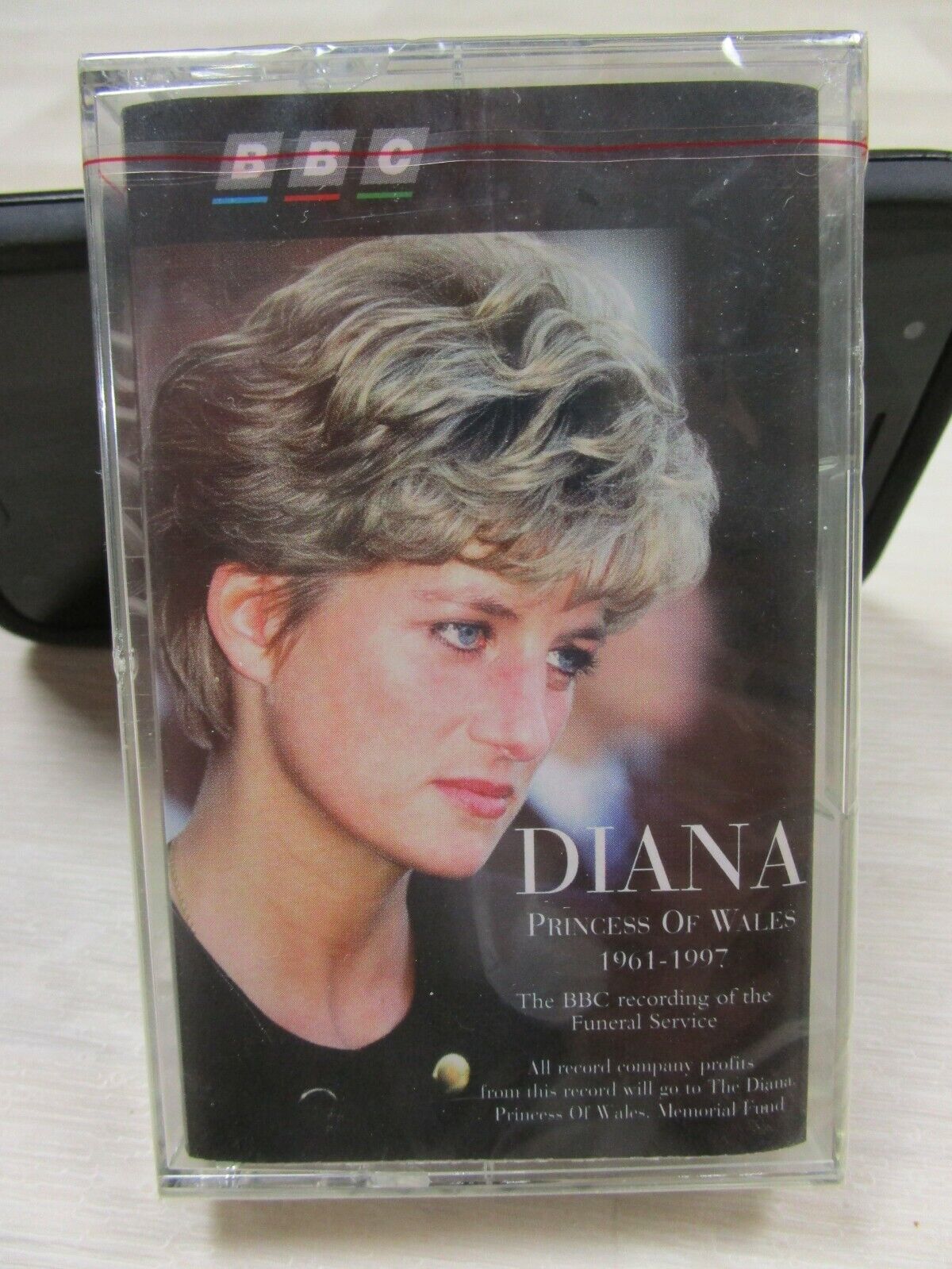 VTG Diana Princess of Wales Sealed BBC Recording Funeral Service Cassette Tape 