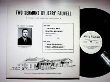 Lynchburg VA Jerry Falwell Thomas Rd Baptist Church Two Sermons Vinyl LP Record picture