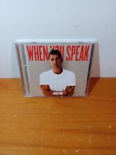 When You Speak, CD picture