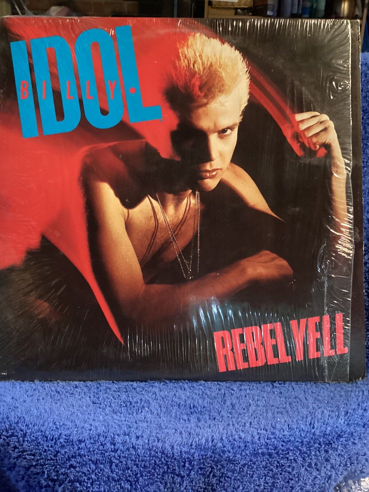 Billy Idol, Rebel Yell,  Chrysalis Records,  1983, FV 41450