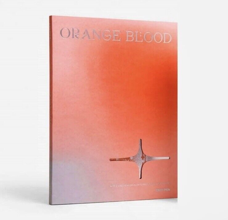 ENHYPEN Album [ORANGE BLOOD] KSANA Ver. CD+92p P.Book+3ea Card+Sticker+F.Poster