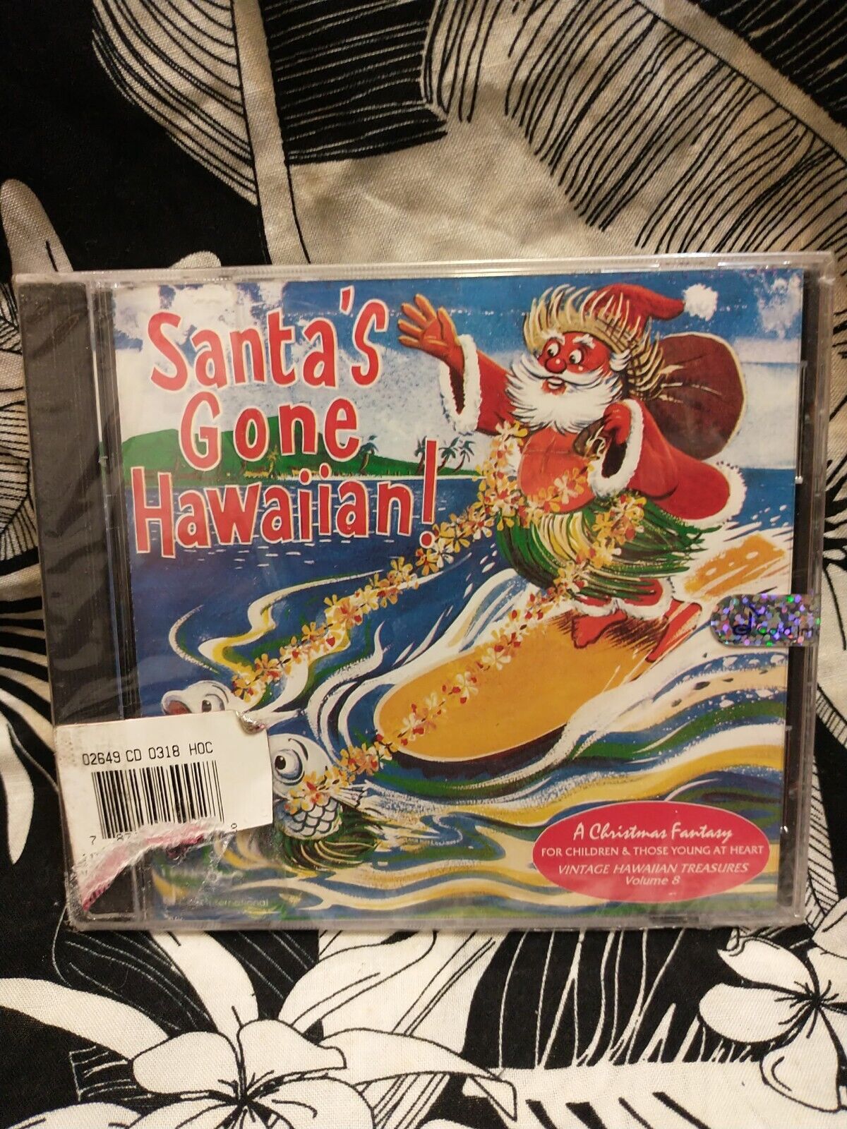 Vintage Hawaiian Treasures Vol. 8 Santa's Gone Hawaiian CD - RARE - New & Sealed