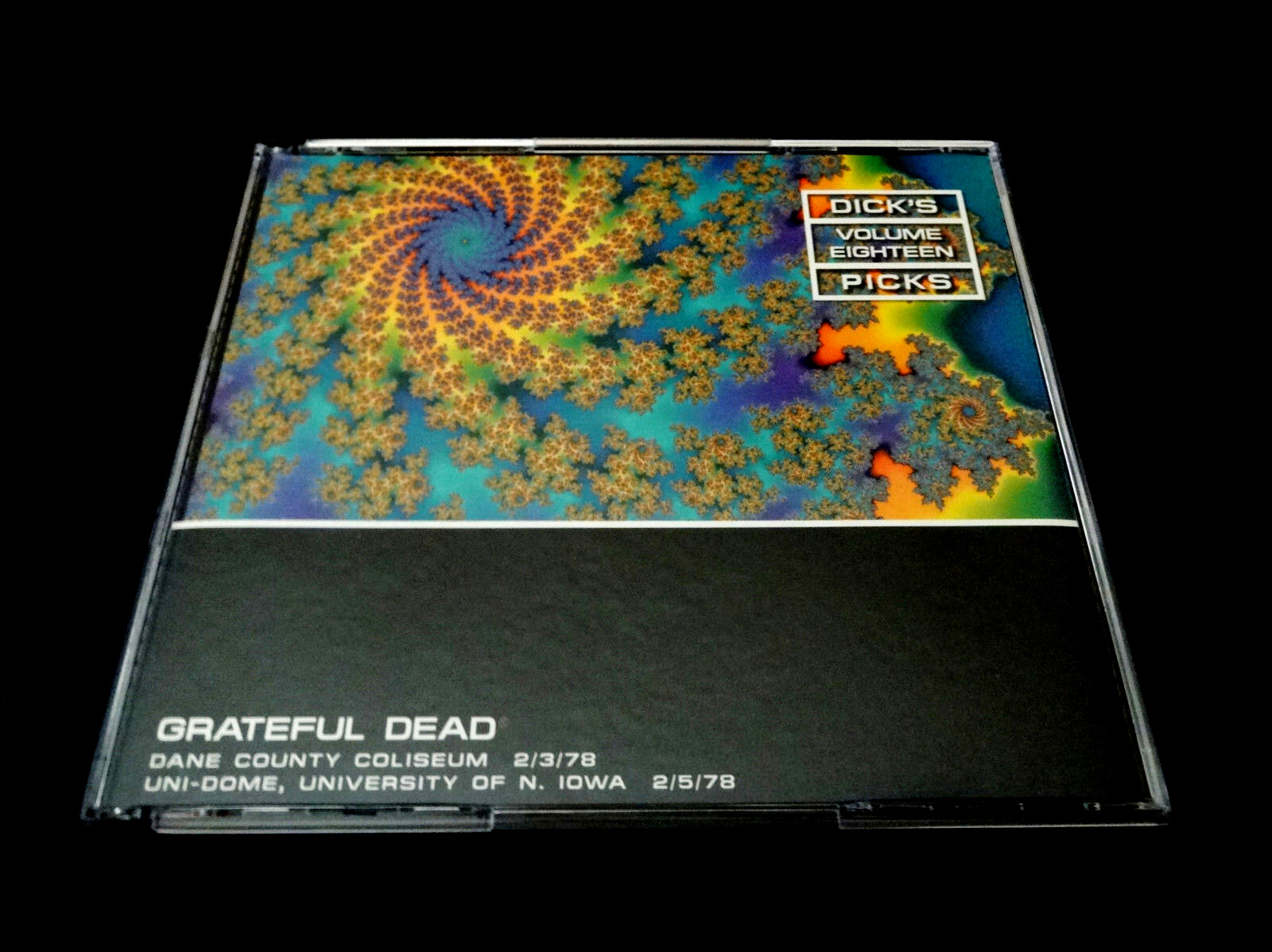 Grateful Dead Dick\'s Picks 18 Volume Eighteen WI Iowa IA 1978 2/3/78 2/5/78 3 CD