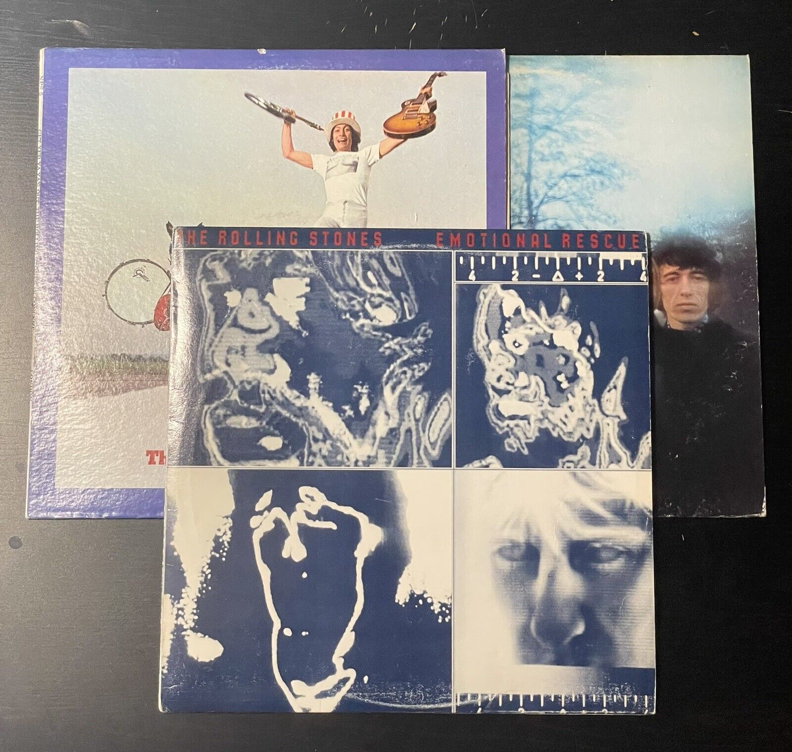 Rolling Stones 3 LP Record Lot - Between The Buttons Ya Ya’s Emotional Rescue
