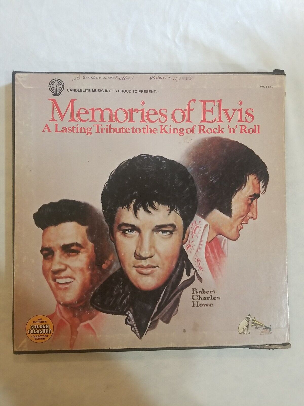 VTG Memories Of Elvis, Collectors Edition, DML 5-0347 Box 5 LP Set FREE S/H