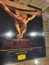 Messiah by George Frideric Handel LP 33 RPM Vinyl Record Box Set With Book 1973 picture