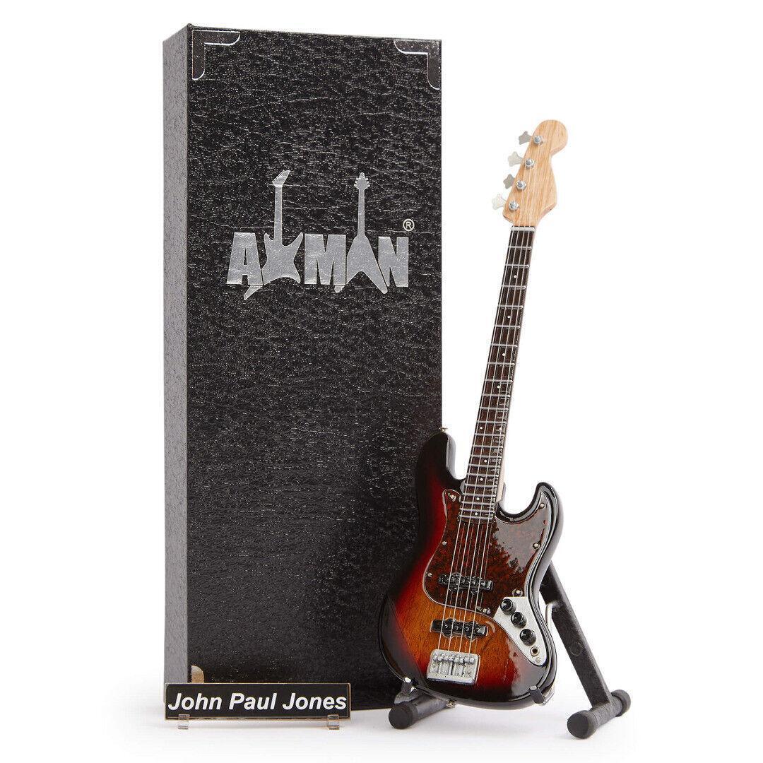 John Paul Jones Bass Guitar Miniature Replica | Led Zeppelin | Music Gifts