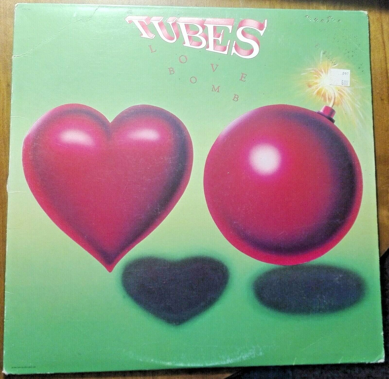 Tubes-Love Bomb-Gold Stamp Promo LP- SHIPPING DEAL BELOW
