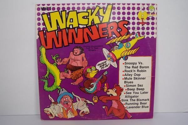 Puff \'N Toot Singers - Wacky Winners Vol. 1 Vinyl LP Record Album 8175 Very Rare