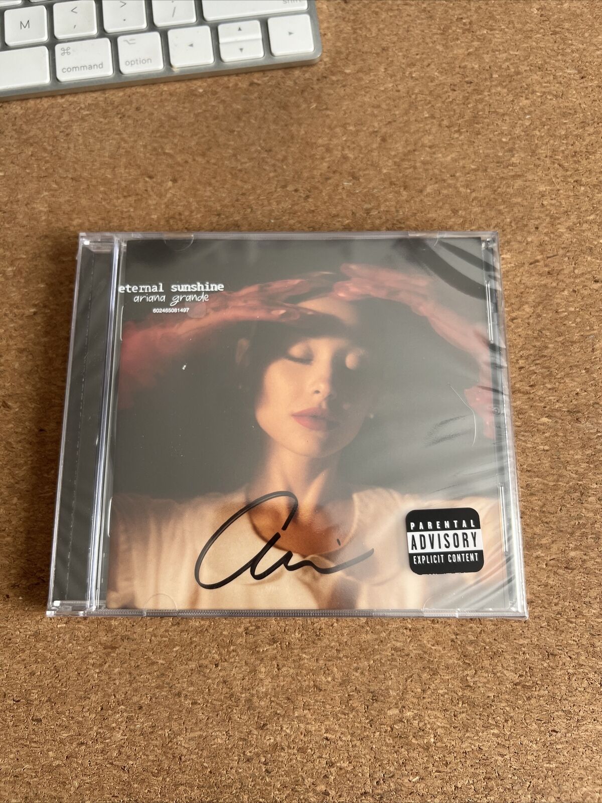 Ariana Grande - Eternal Sunshine CD - Hand Signed Autographed by Ariana Sealed
