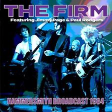 THE FIRM HAMMERSMITH BROADCAST 1984 NEW CD picture
