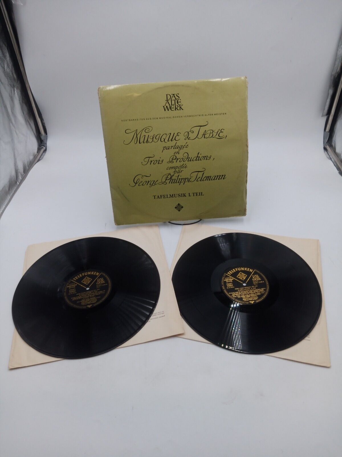 BOXDG54 Tafelmusik Teil I (Banquet-Music ∙ Musique De Table)2x LP, SAWT 9449/50A