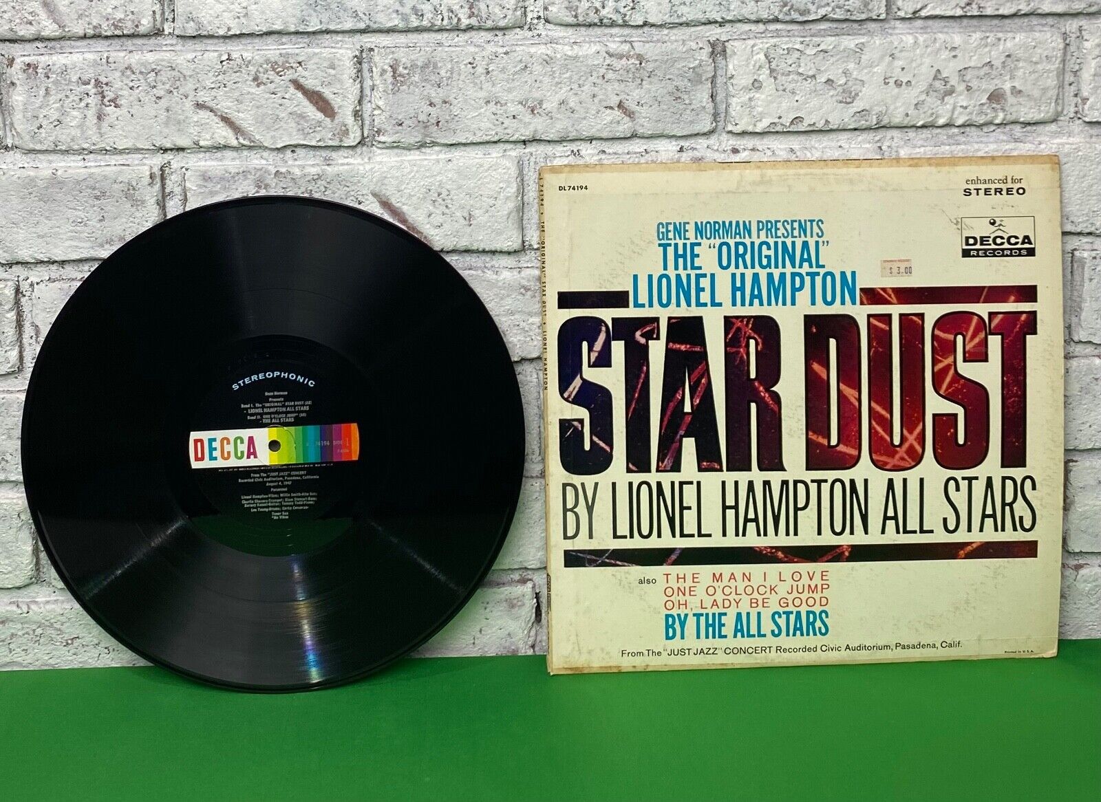 Vintage Star Dust - Gene Norman Presents The Original Lionel Hampton All Stars