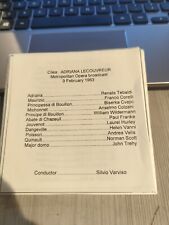 Live Recording Opera CD -1659 Lecouvreur 1963 Tebaldi Corelli Cvejic Colzani picture