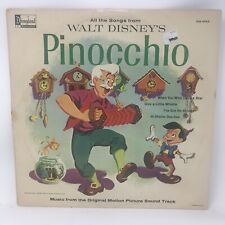 Walt Disney's Pinocchio LP Vinyl Record Original 1959 Disneyland DQ-1202  picture