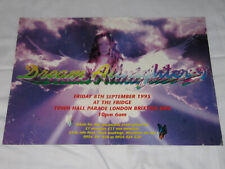 DREAM ALLNIGHTER - BRIXTON - ELLIS DEE DJ VIBES SY - 1995 A3 RAVE FLYER / POSTER picture
