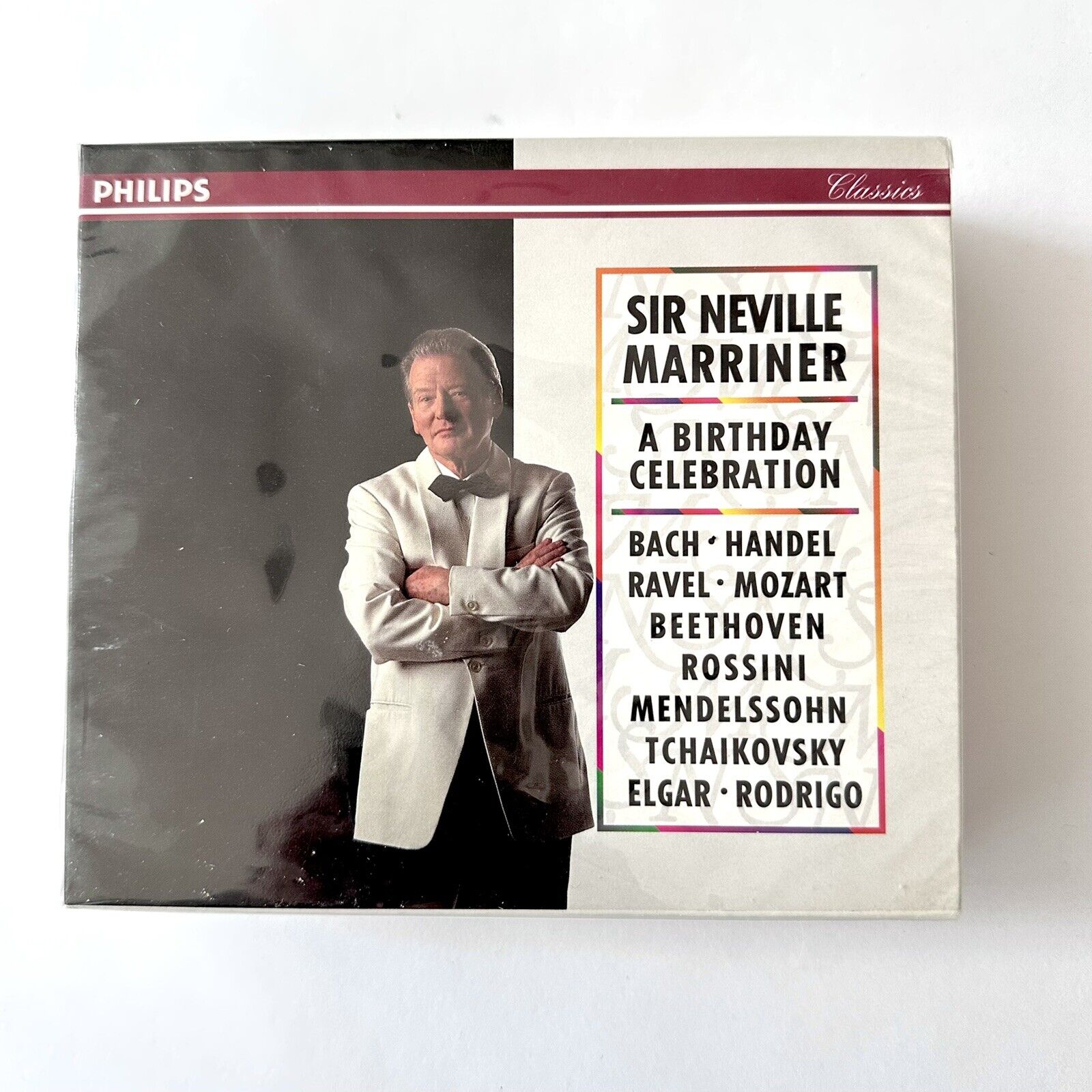 Sir Neville Marriner A Birthday Celebration, Silver Center [Philips 6 CD Set] NM