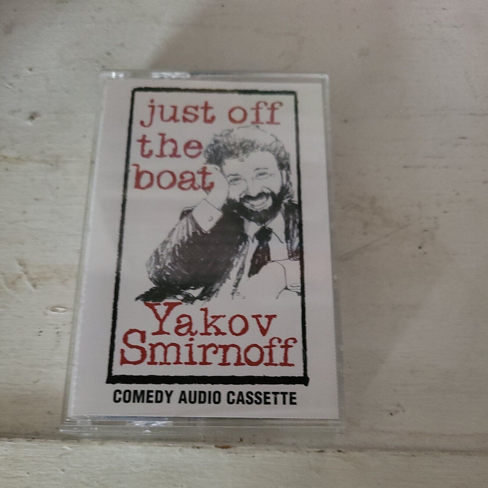 Yakov Smirnoff : Just Off The Boat Comedy Cassette Tape RARE