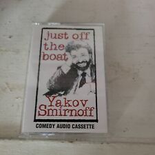 Yakov Smirnoff : Just Off The Boat Comedy Cassette Tape RARE picture