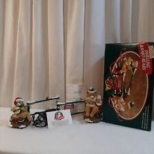 Mr. Christmas Animated Dueling Banjo Bears Plays 20 Holiday Songs with Box picture