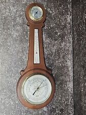 Vtg Jason Wood Banjo Weather Station Barometer Thermometer HygrometerMCM picture