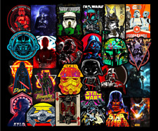 50 PCs Star Wars Luggage Notebook Laptop Car Guitar Stickers-no duplicate picture