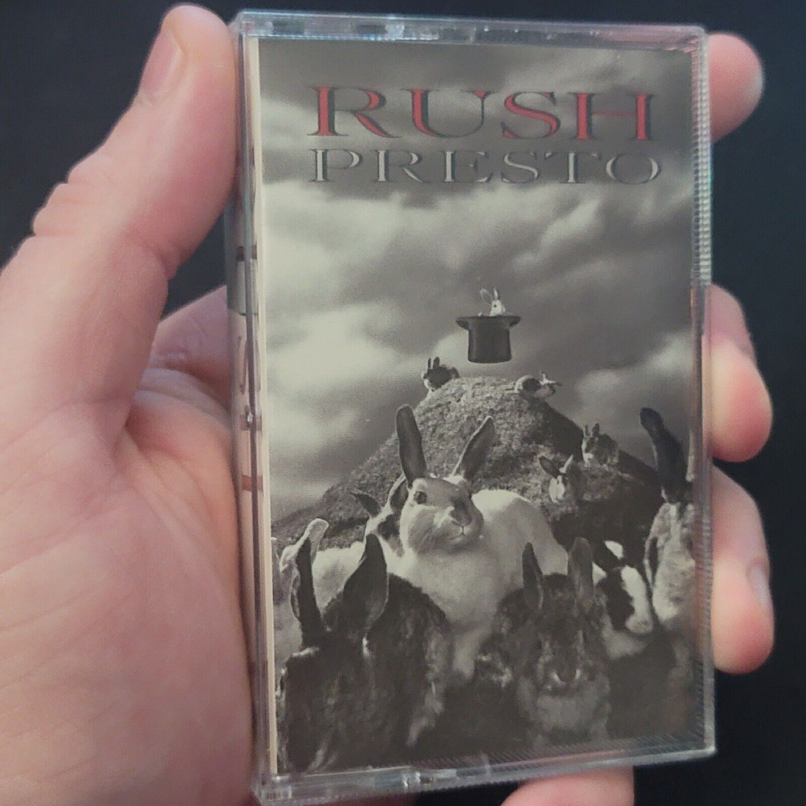 RUSH - Presto 1989 (Audio Cassette) Atlantic Records 82040-4