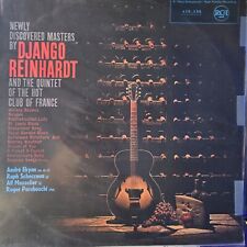 Django Reinhardt LP Newly Discovered Masters RCA Victor 1962 France Vinyl LP  picture