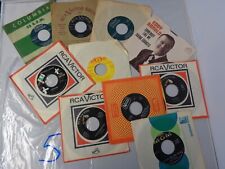 Lot of 10 - .45 rpm records 70's 80's - Jim Reeves, Eddy Arnold, Murv Shiner picture