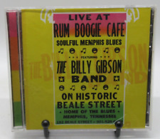THE BILLY GIBSON BAND: LIVE AT RUM BOOGIE CAFE MUSIC CD, 8 TRACKS, DADDY-O REC. picture