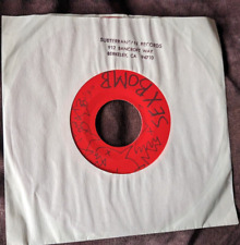 Flipper 45 RPM Sex Bomb/Brainwash Red Vinyl PUNK  Subterranean Records, Berkeley picture