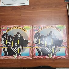 KISS HOTTER THAN HELL X2 Early Pressings Vinyl / NBLP 7006 picture