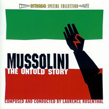 LAURENCE ROSENTHAL Mussolini: The Untold Story INTRADA 2002 VOL 7 LTD 2CD SEALED picture