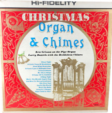Ken Grisson Christmas Organ & Chimes Vinyl Record Grand Prix Series picture