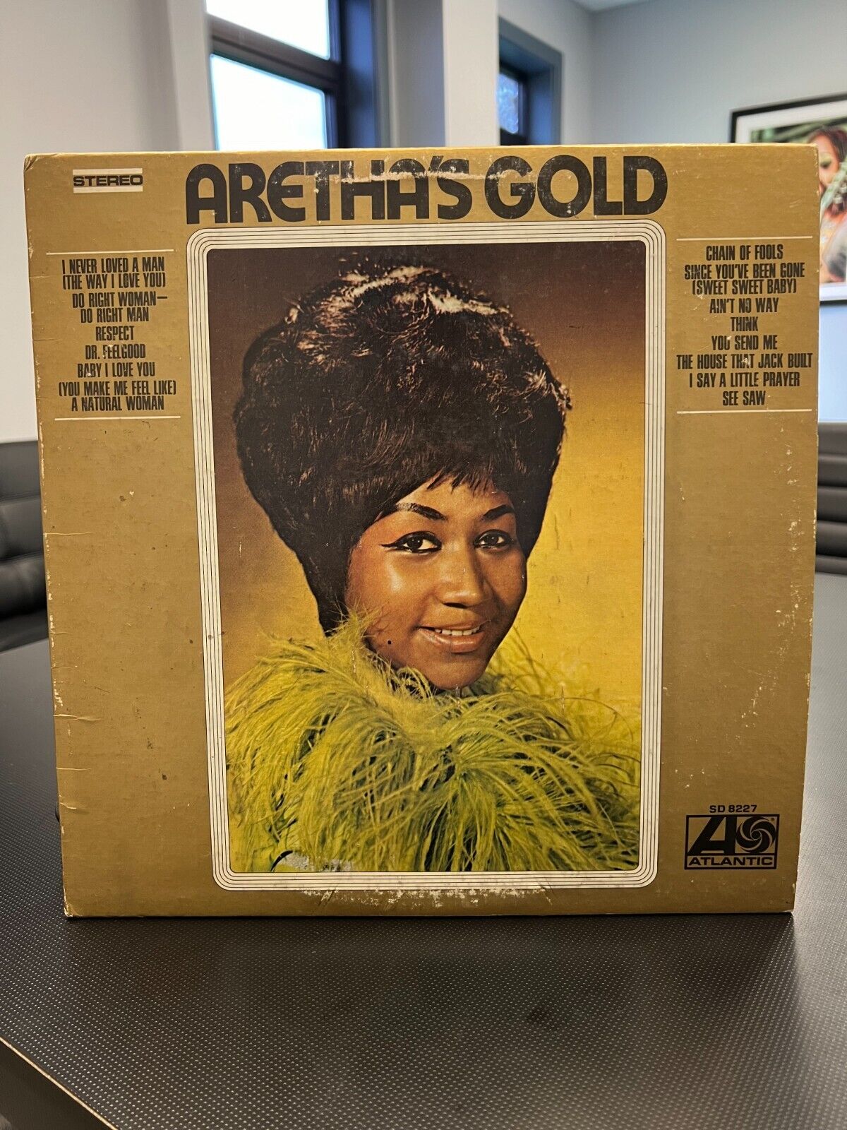 ARETHA FRANKLIN ARETHA\'S GOLD LP SD 8227  Vinyl Record