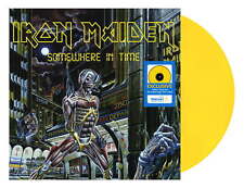 Iron Maiden - Somewhere In Time (Canary Yellow + Holographic Print) - Vinyl picture