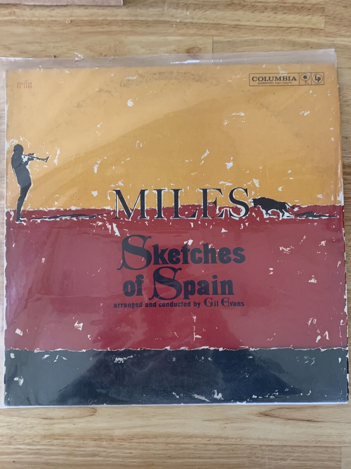 Miles Davis Sketches of Spain 1960 Columbia CL1480 MONO Six Eye Label