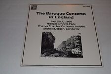 The Baroque Concerto in England~Black~Bennett~Thames Chamber Orchestra~Dobson~NM picture