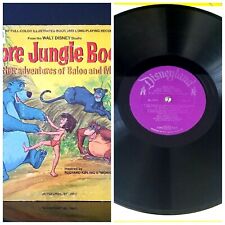 More Jungle Book 1969 + Vinyl Record LP Full Color Illustrated Book Walt Disney picture