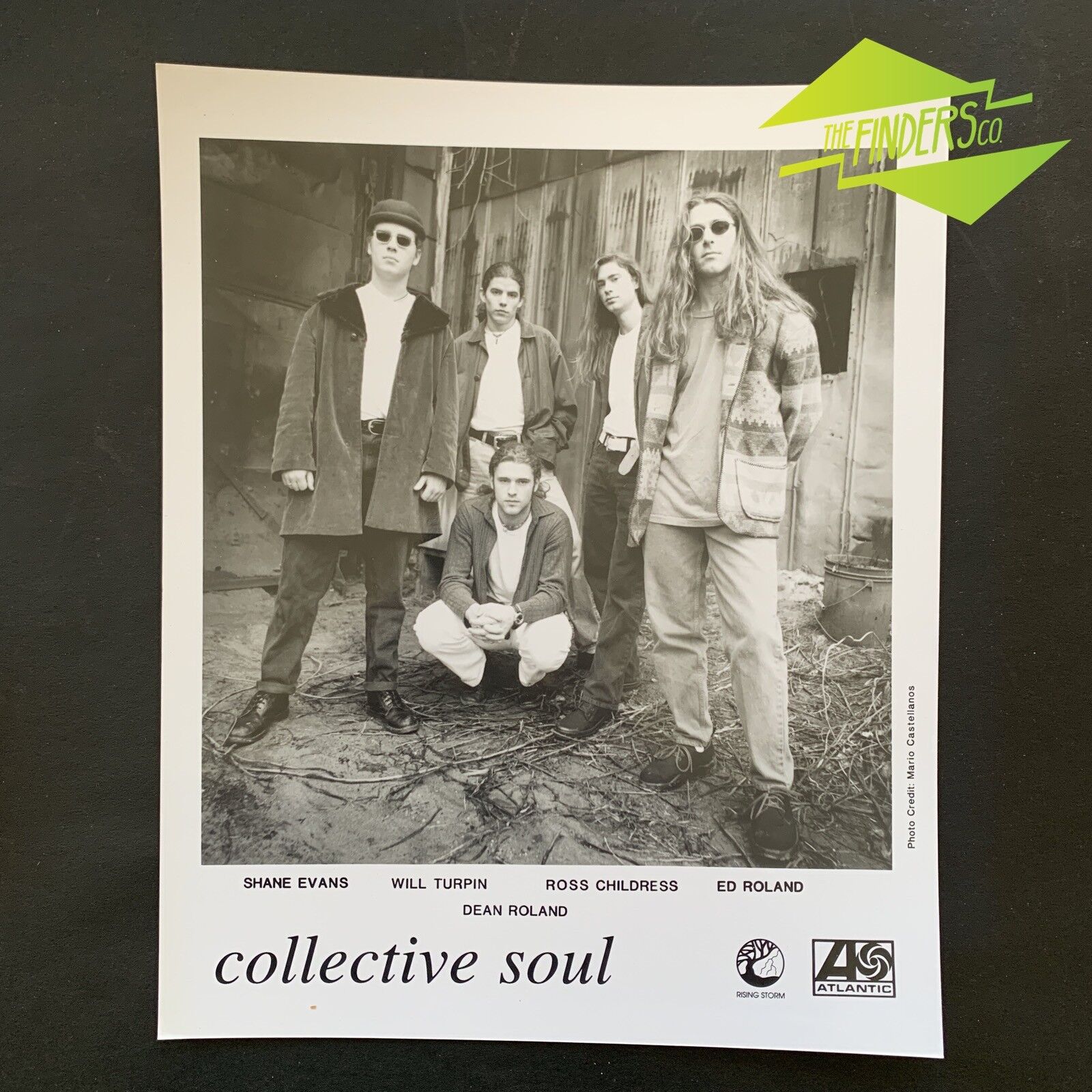 GENUINE 1990\'s \'COLLECTIVE SOUL\' ATLANTIC RECORDS PRESS RELEASE BAND PHOTO