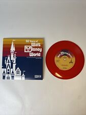 50 Years Of Walt Disney World-D23 Fan Club Exclusive 45 RPM 7” Vinyl Record 2021 picture