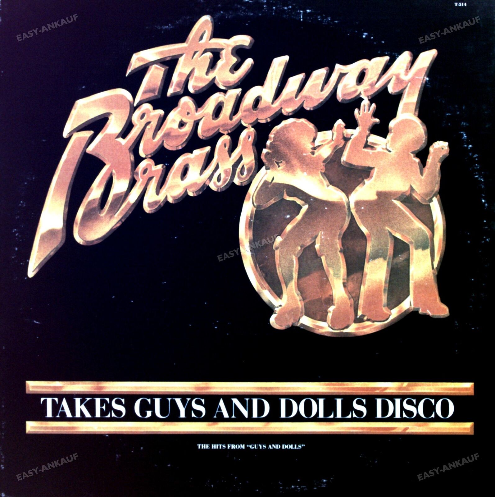 The Broadway Brass - Takes Guys And Dolls Disco LP (VG/VG) .*