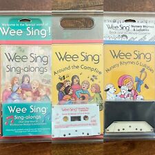 Vintage Wee Sing Cassette Tape Bundle Of Three: Sing-Alongs, Campfire, Nursery picture