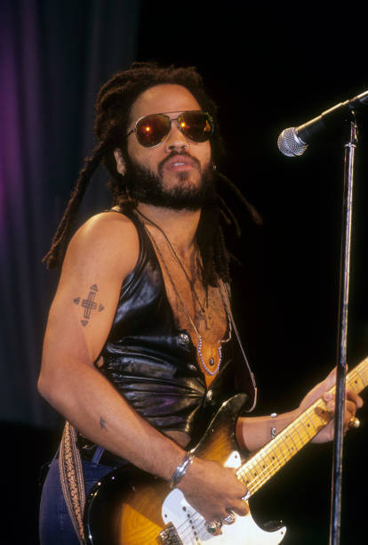 Musician Lenny Kravitz performs at the Paramount Theater at Madis - Old Photo 12