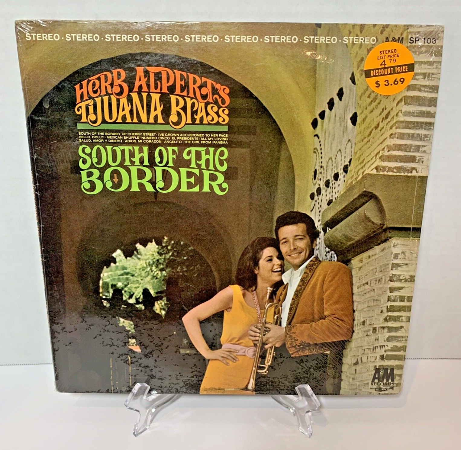 Herb Alpert’s Tijuana Brass, South Of The Border, SEALED,  Vinyl, A& M, Stereo