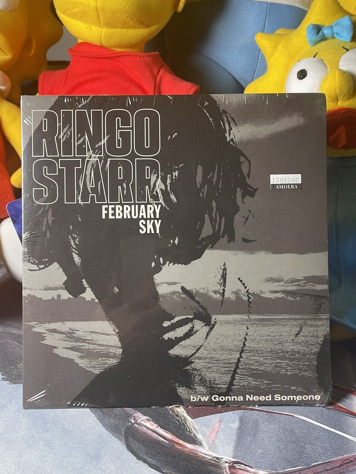 NEW Ringo Starr February Sky 7” red vinyl limited edition SEALED Single Beatles
