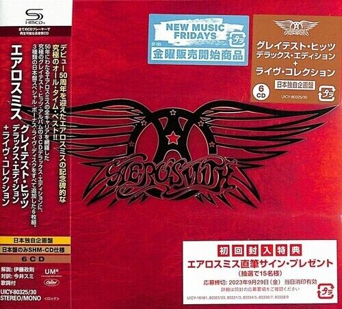 Aerosmith - Greatest Hits - Deluxe Edition + Live Collection - Limited Edition [