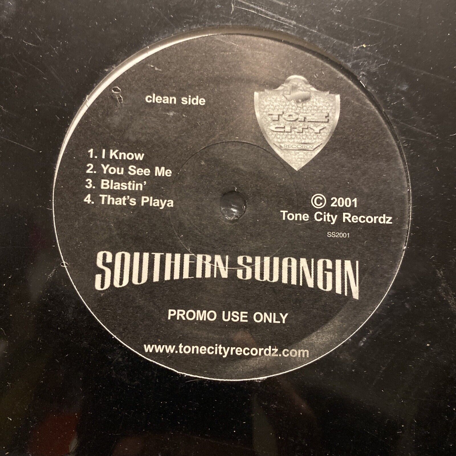 RARE LATIN GANGSTA RAP / Tone City Recordz Southern Swangin 2001 SEALED PROMO LP