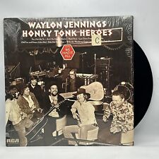 Waylon Jennings - Honky Tonk Heroes - 1975 US RCA Press (EX/NM) Ultrasonic Clean picture